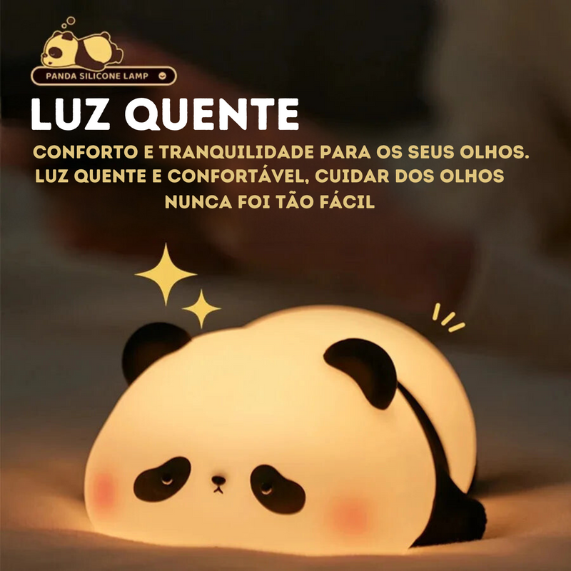 Panda Silicone Lamp - Lâmpada de Panda