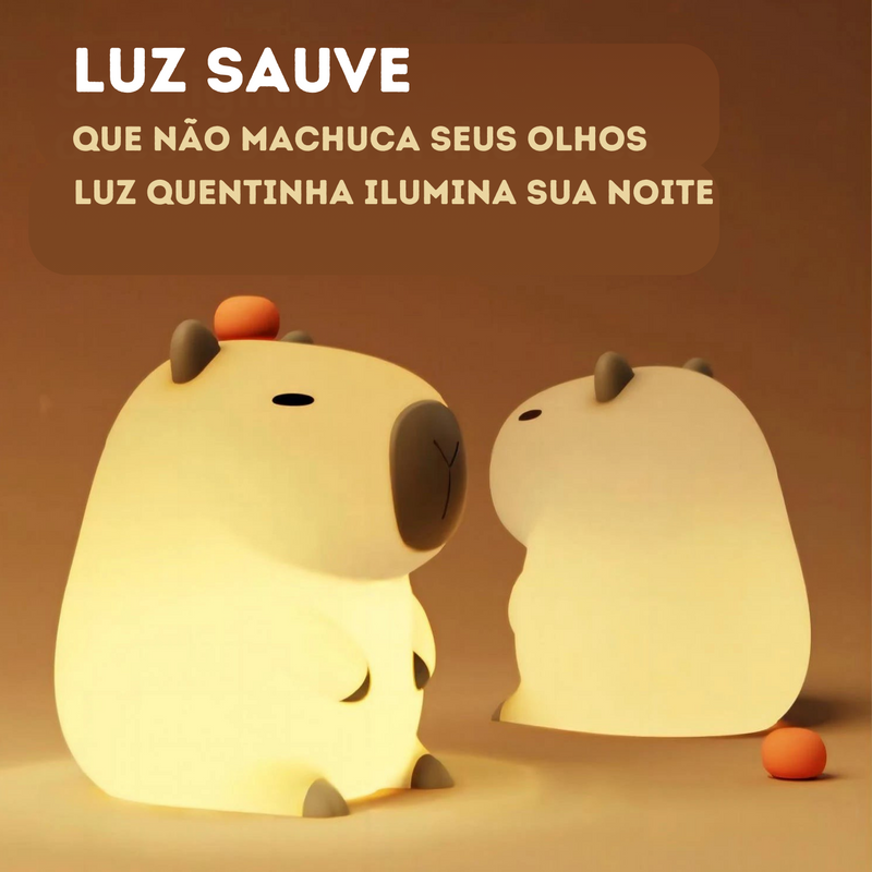 Capybara Night Light - Lâmpada Capivara