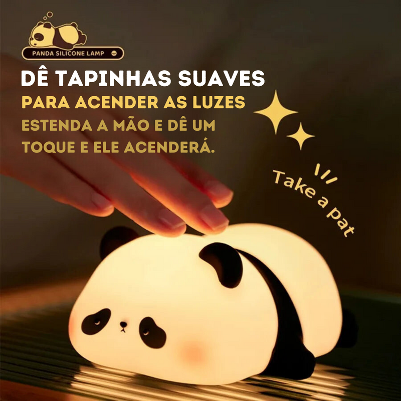 Panda Silicone Lamp - Lâmpada de Panda