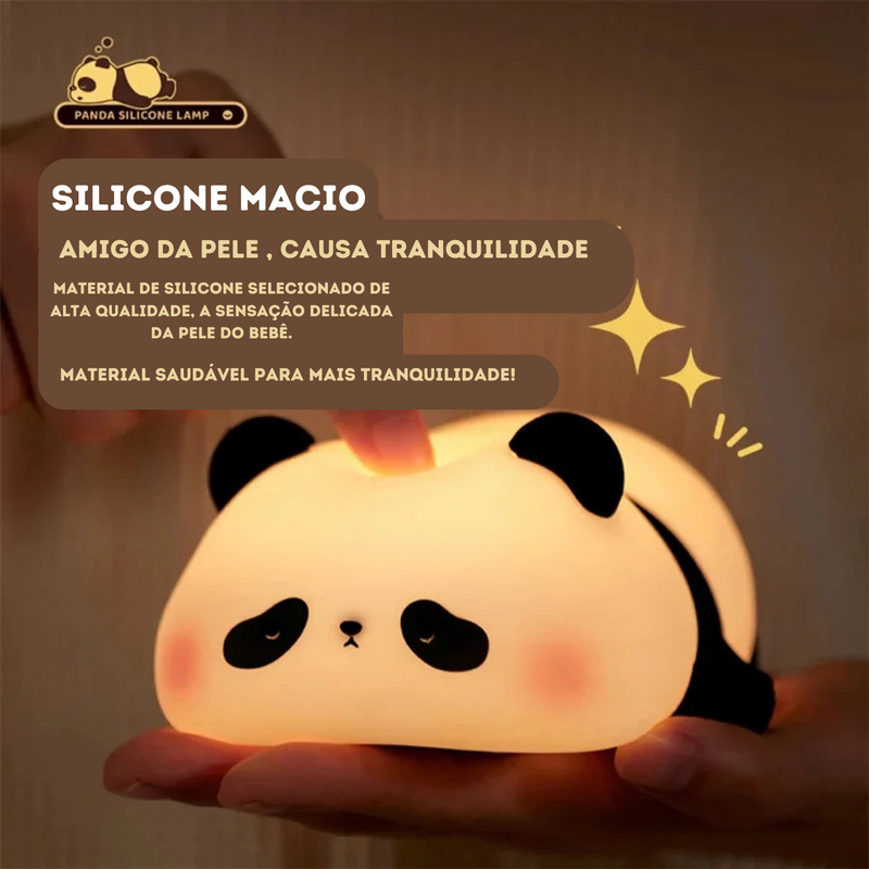 Panda Silicone Lamp - Lâmpada de Panda