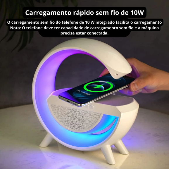 Luminária G Multifunções - Bluetooth