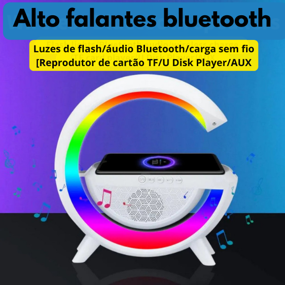 Luminária G Multifunções - Bluetooth